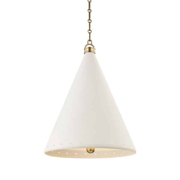 Plaster No.1 Two Light Large Pendant