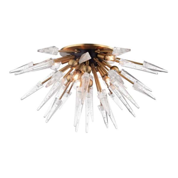 Sparta Six Light Semi-Flush
