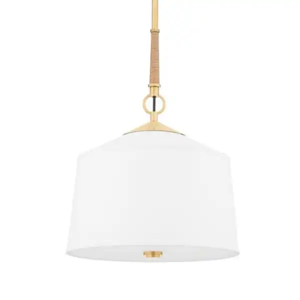 White Plains One Light Pendant