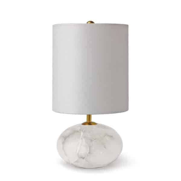 Alabaster Orb Lamp
