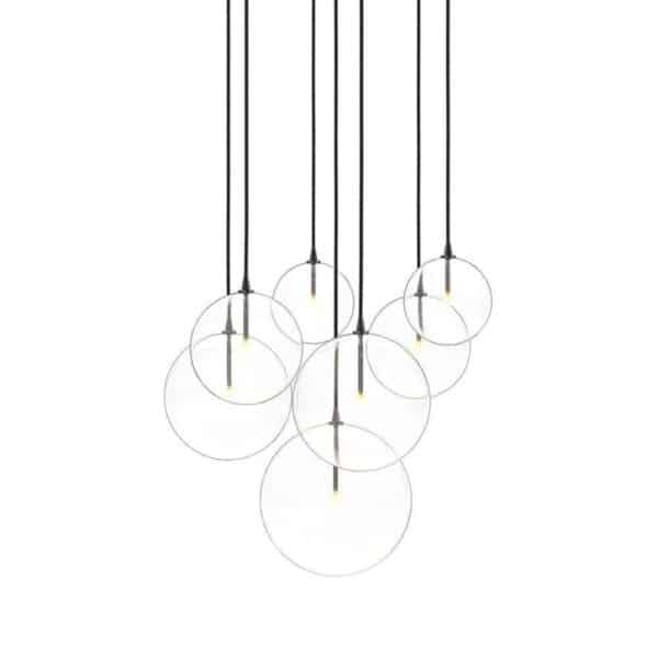 Cluster 7 Mix Chandelier