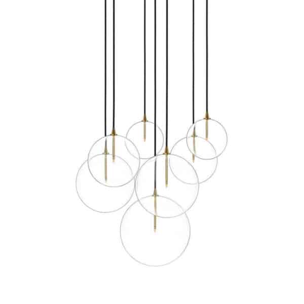 Cluster 7 Mix Chandelier