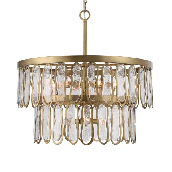 Aurelie Nine Light Round Pendant