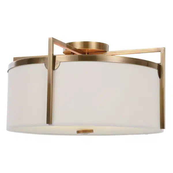 Colfax Three Light Semi Flush Mount