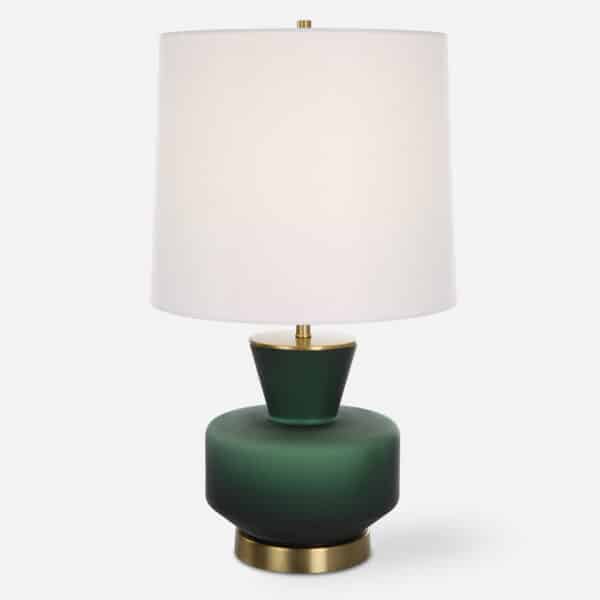 Trentino Dark Emerald Green Table Lamp