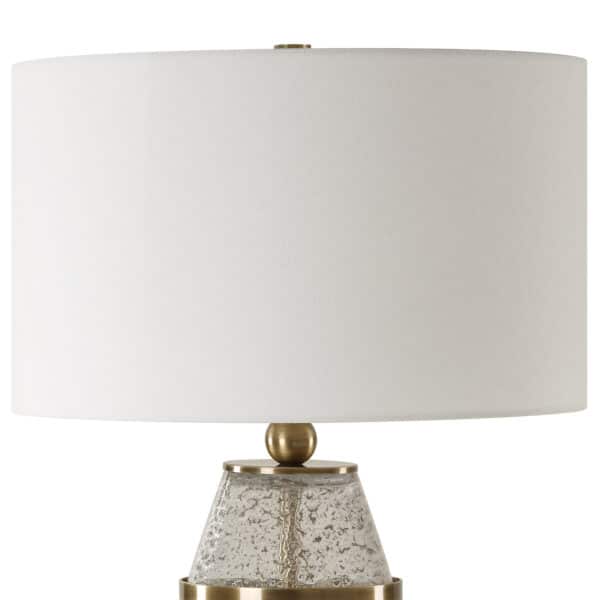 Out of Time Seeded Glass Table Lamp