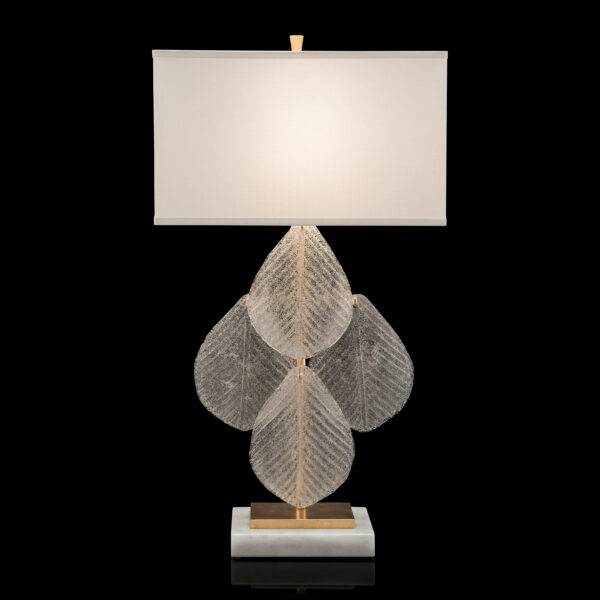 Glass Petal Table Lamp