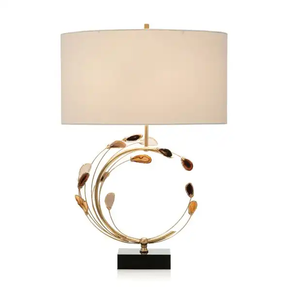 Swirling Agates Table Lamp