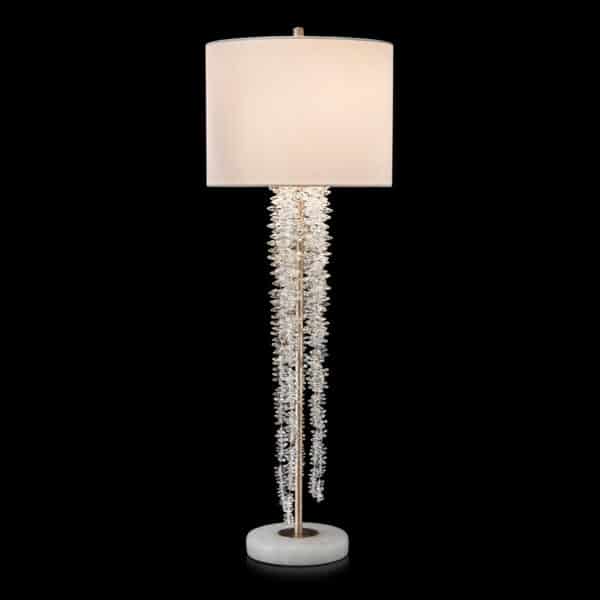 Cascading Crystal Waterfall Buffet Lamp