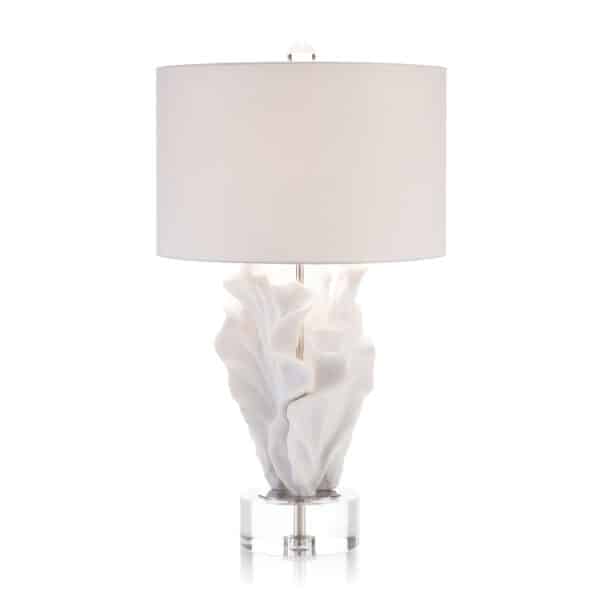 Cast Coral Table Lamp