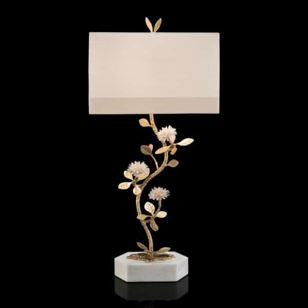 Quartz Flower Table Lamp