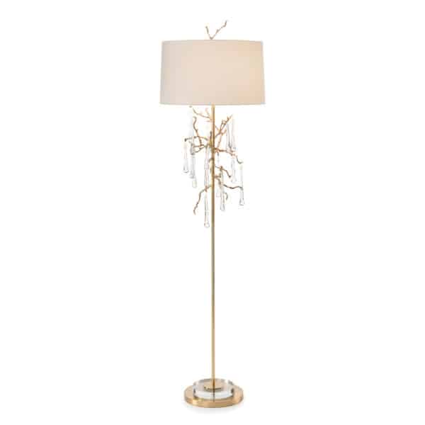 Crystal Drip Floor Lamp