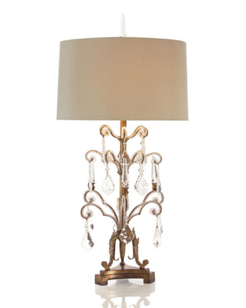 French Girandole Table Lamp
