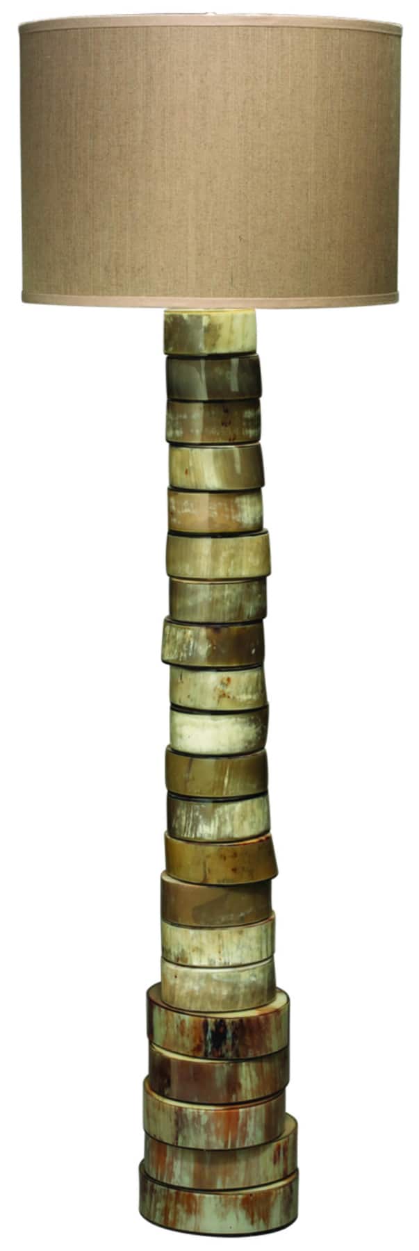 Stacked Horn Floor Lamp