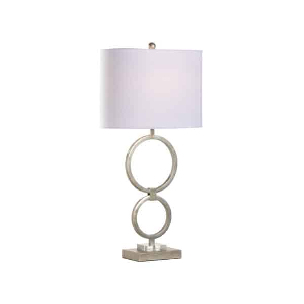 Silver Loop Lamp