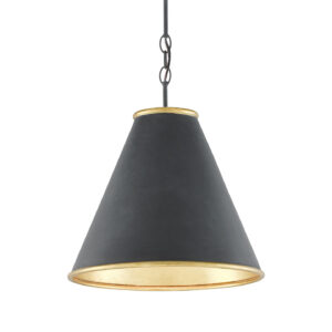 Pierrepont Small Black Pendant