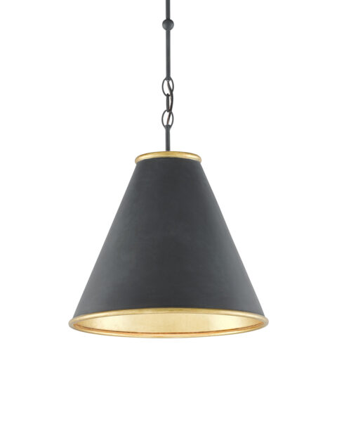 Pierrepont Small Black Pendant