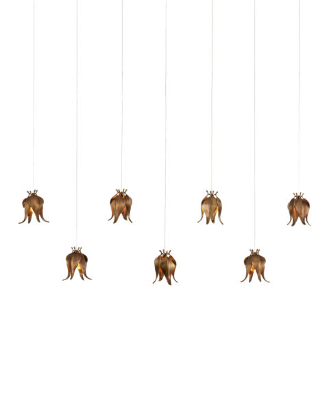 Iota Seven Light Multi-Drop Pendant