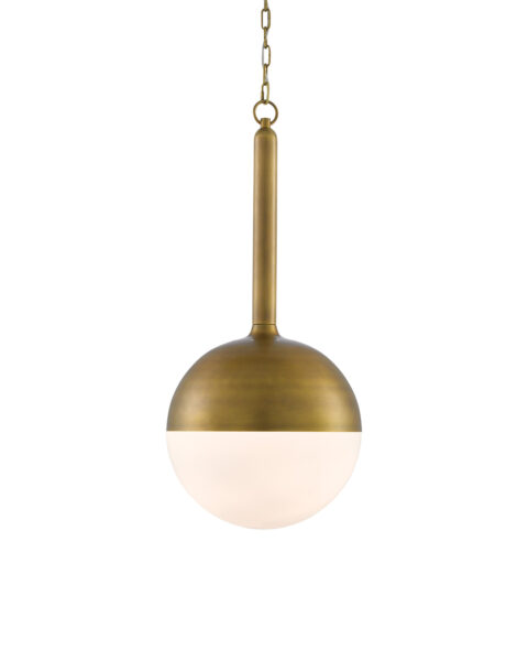 Moonward Brass Pendant
