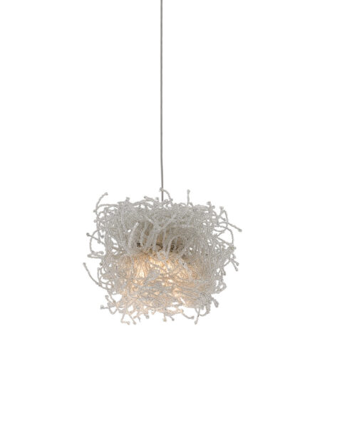 Birds Nest One Light Multi-Drop Pendant