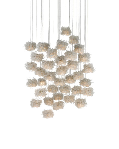 Birds Nest Thirty Six Light Multi-Drop Pendant