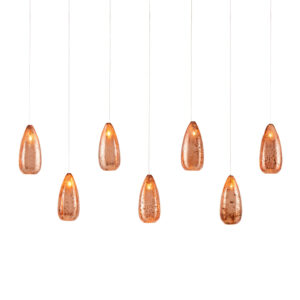 Rame Seven Light Multi-Drop Pendant