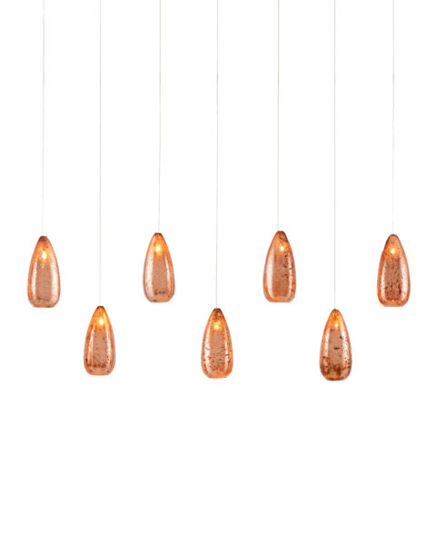 Rame Seven Light Multi-Drop Pendant