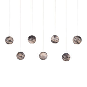 Palatino Seven Light Multi-Drop Pendant