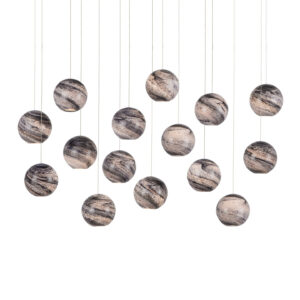 Palatino Fifteen Light Multi-Drop Pendant