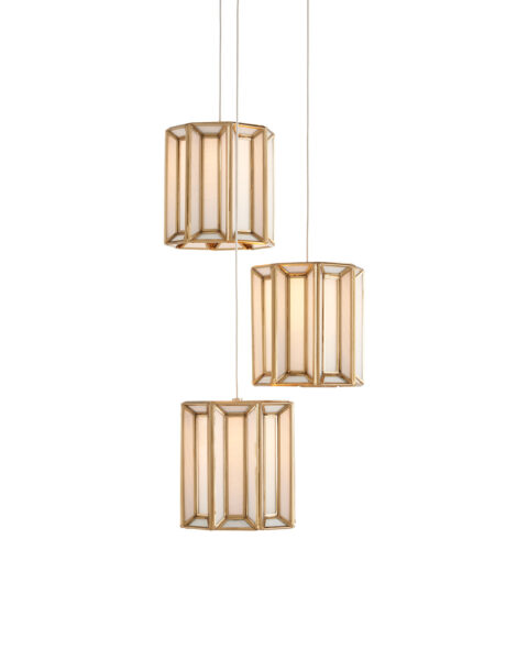 Daze Three Light Multi-Drop Pendant