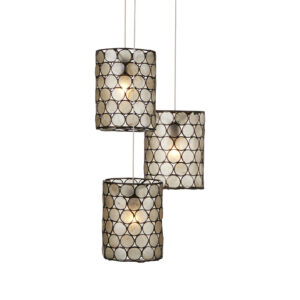 Regatta Three Light Multi-Drop Pendant