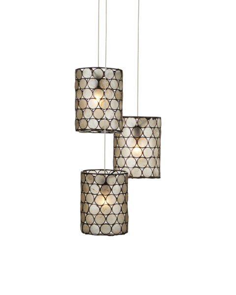 Regatta Three Light Multi-Drop Pendant