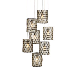 Regatta Seven Light Multi-Drop Pendant