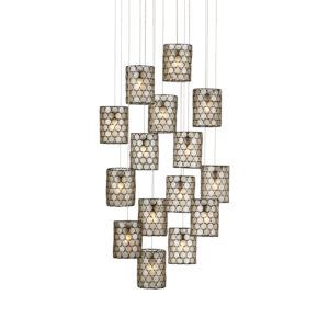 Regatta Fifteen Light Multi-Drop Pendant