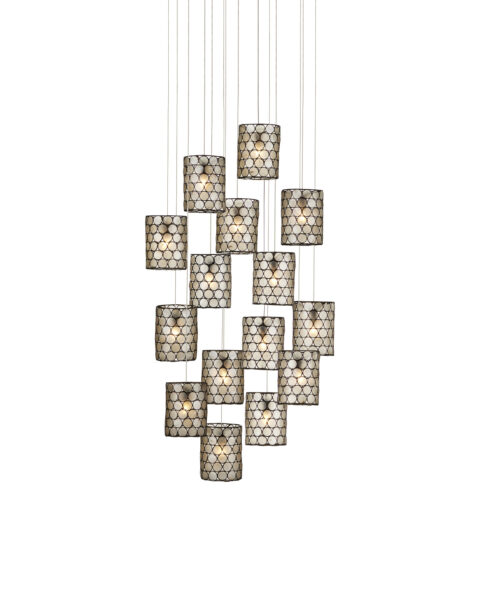 Regatta Fifteen Light Multi-Drop Pendant