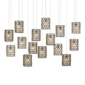 Regatta Fifteen Light Multi-Drop Pendant