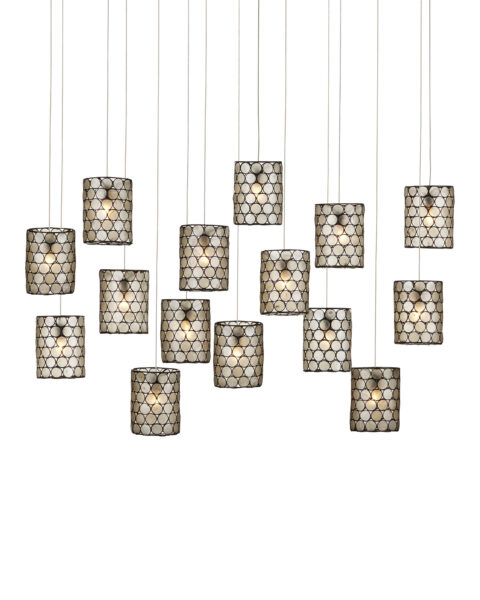 Regatta Fifteen Light Multi-Drop Pendant