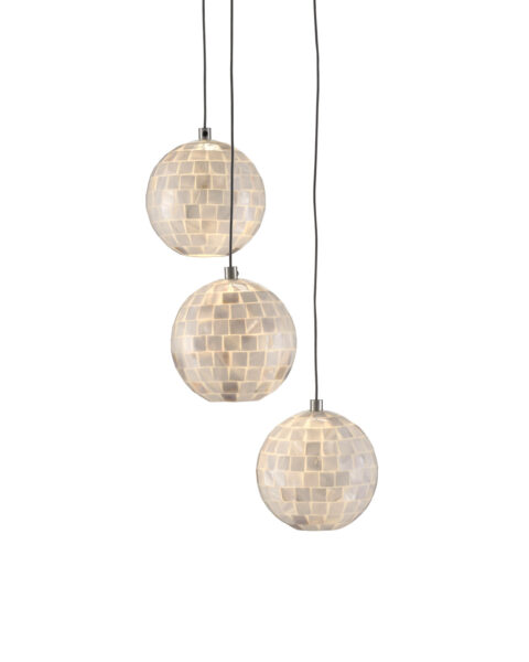 Finhorn Three Light Multi-Drop Pendant
