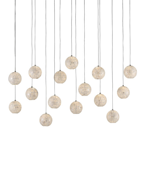 Finhorn Fifteen Light Multi-Drop Pendant