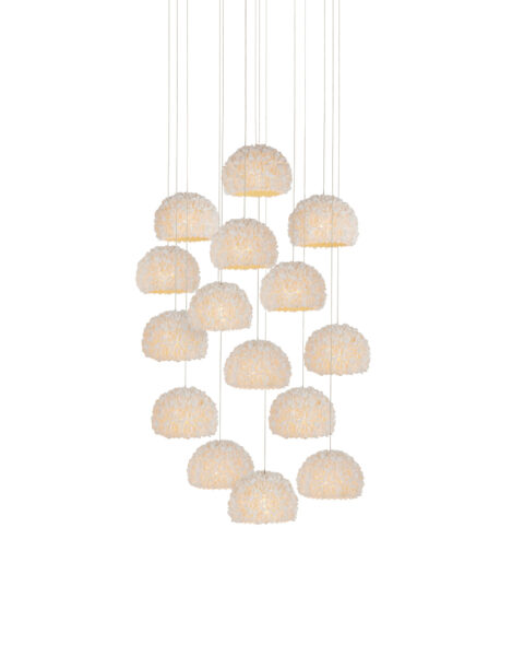 Virtu Fifteen Light Multi-Drop Pendant