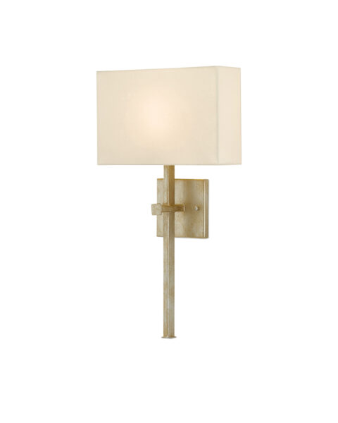 Ashdown Wall Sconce - Silver Leaf