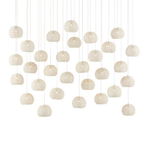 Piero Thirty Light Multi-Drop Pendant