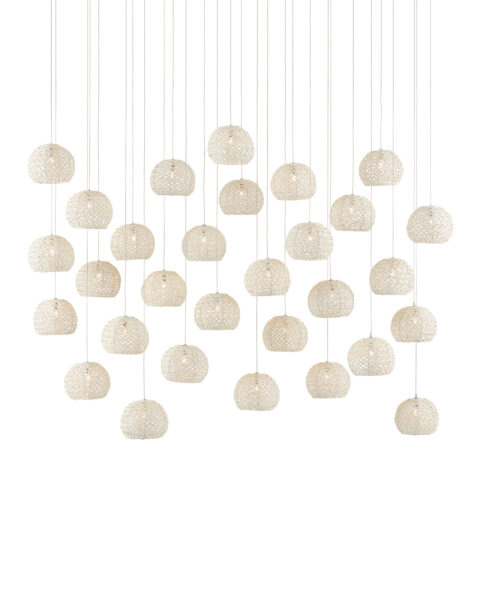 Piero Thirty Light Multi-Drop Pendant