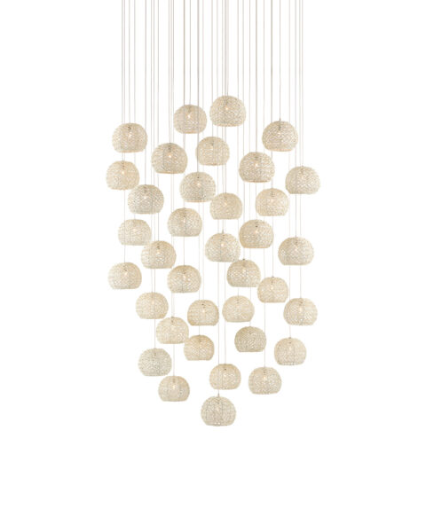 Piero Thirty Six Light Multi-Drop Pendant