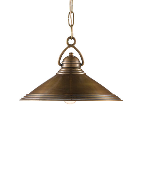 Weyb Right Brass Pendant