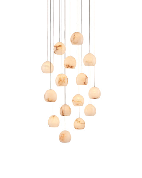 Lazio Fifteen Light Multi-Drop Pendant