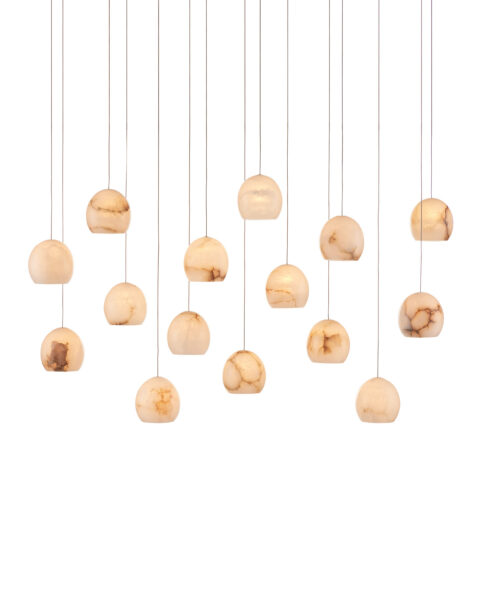 Lazio Fifteen Light Multi-Drop Pendant