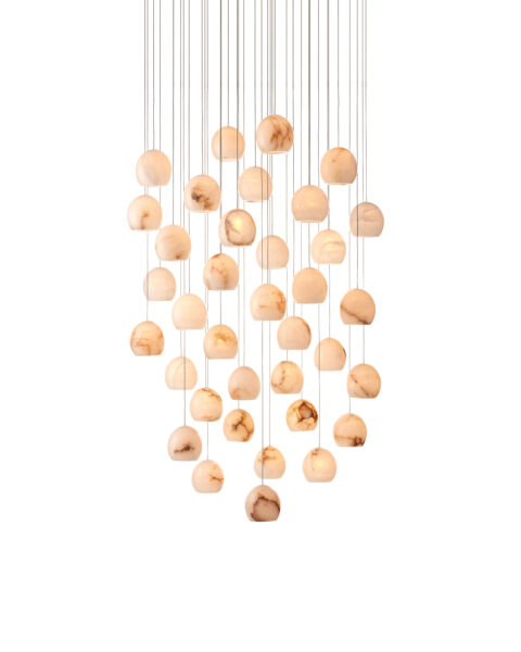 Lazio Thirty Six Light Multi-Drop Pendant