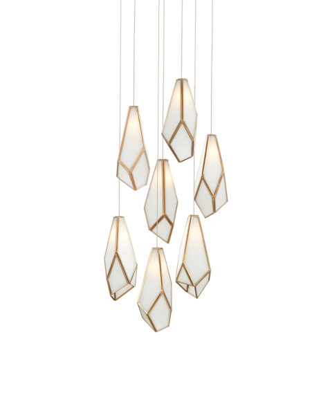 Glace Seven Light Multi-Drop Pendant