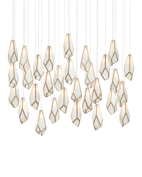 Glace Thirty Light Multi-Drop Pendant